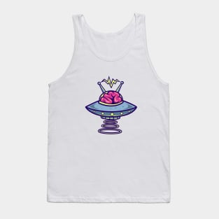 Ufo Brain Tank Top